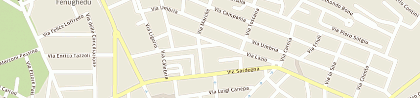Mappa della impresa trudu antonio a ORISTANO