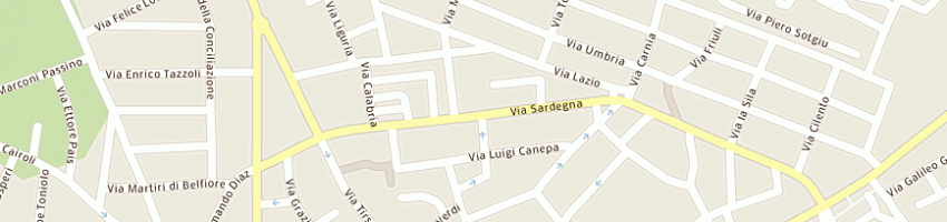Mappa della impresa sanitã€ ambientale di atzori stefanina rita a ORISTANO