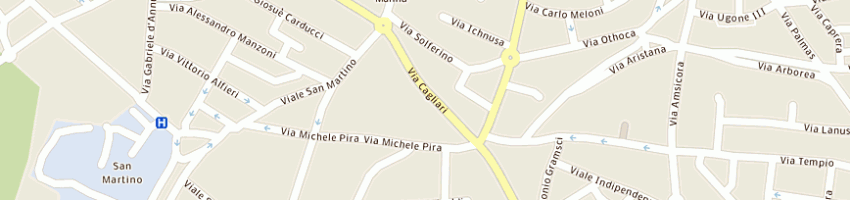 Mappa della impresa virdis paolo pierandrea a ORISTANO