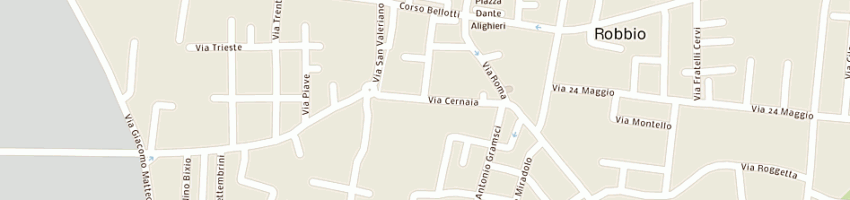 Mappa della impresa basilio umberto a ROBBIO
