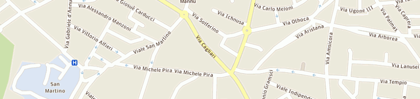 Mappa della impresa fenu antonello a ORISTANO