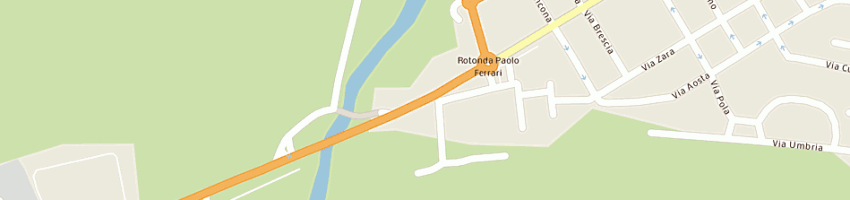 Mappa della impresa pizzamania snc di musolino giuseppe e gatti andrea a NOVARA