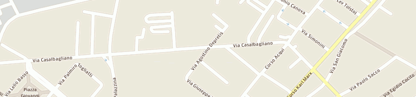 Mappa della impresa robba luigi a ALESSANDRIA