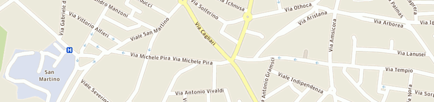 Mappa della impresa cartapack di mura andrea a ORISTANO
