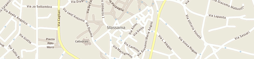 Mappa della impresa tea del geom pinna salvatore a ORISTANO