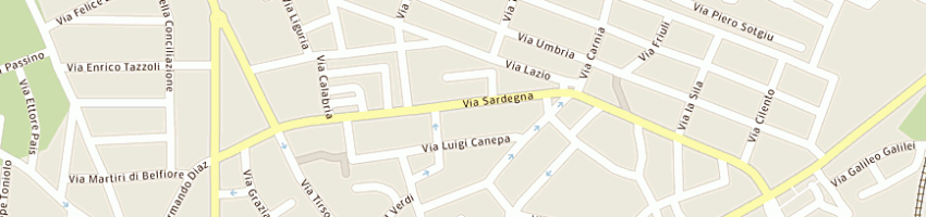 Mappa della impresa annis francesco a ORISTANO