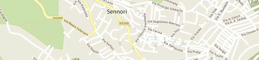 Mappa della impresa murru lucia maria a SENNORI
