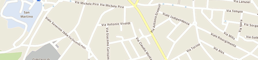Mappa della impresa spiga salvatore a ORISTANO