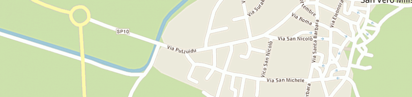 Mappa della impresa seda giuseppino a SAN VERO MILIS