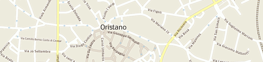Mappa della impresa stevenson srl a ORISTANO