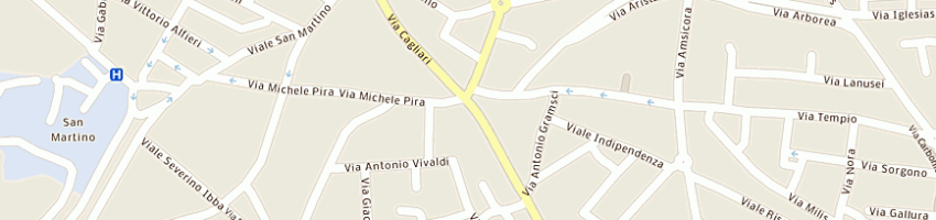 Mappa della impresa nuvole parlanti di d'agostino maria lisa a ORISTANO