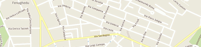 Mappa della impresa dessi fratelli snc a ORISTANO