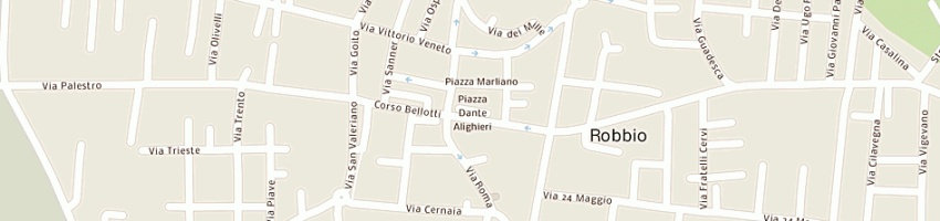 Mappa della impresa pagliacci paolo a ROBBIO