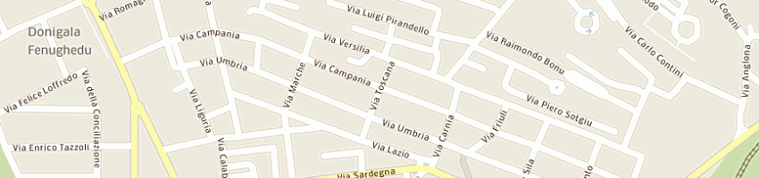 Mappa della impresa nuova special car srl a ORISTANO