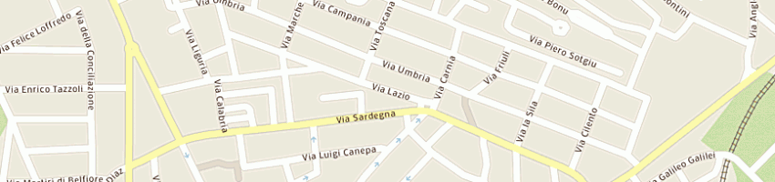 Mappa della impresa marongiu giuseppe a ORISTANO