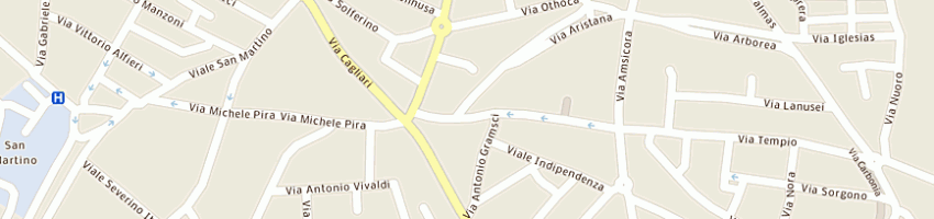 Mappa della impresa solinas cristian antonio a ORISTANO