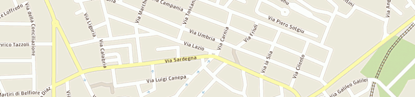 Mappa della impresa serra antonio a ORISTANO