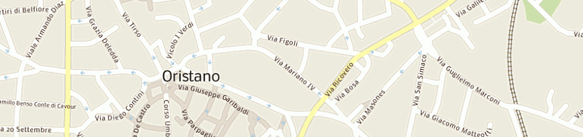 Mappa della impresa folgore snc di roberto e giancarlo gesuato a ORISTANO