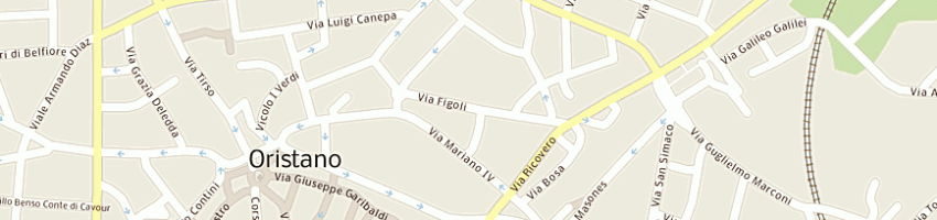 Mappa della impresa cuozzo antonietta a ORISTANO