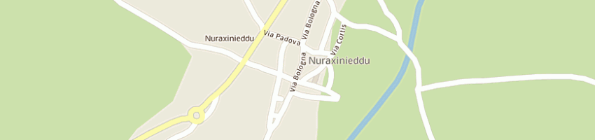 Mappa della impresa comune - circoscrizione nuraxinieddu a ORISTANO