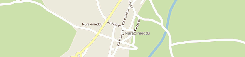 Mappa della impresa autoricambi tharros a ORISTANO