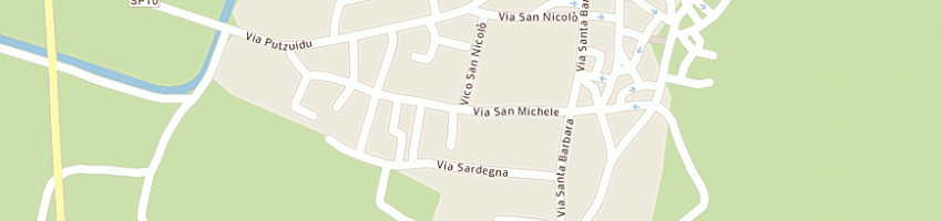 Mappa della impresa puddu pierpaolo a SAN VERO MILIS