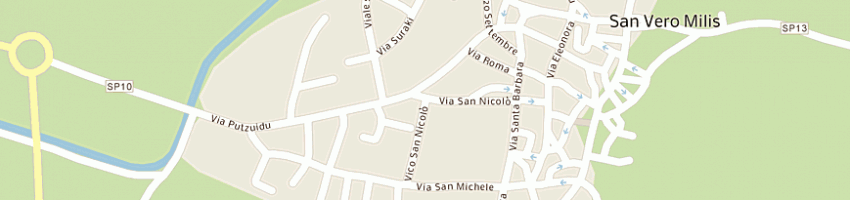Mappa della impresa meli domenico a SAN VERO MILIS