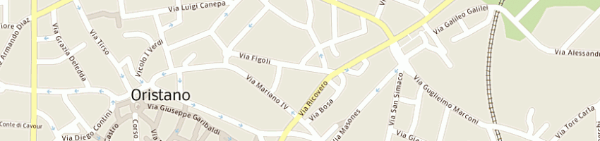 Mappa della impresa mura pietrino a ORISTANO