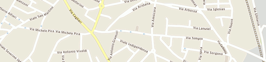 Mappa della impresa barbera rosina a ORISTANO