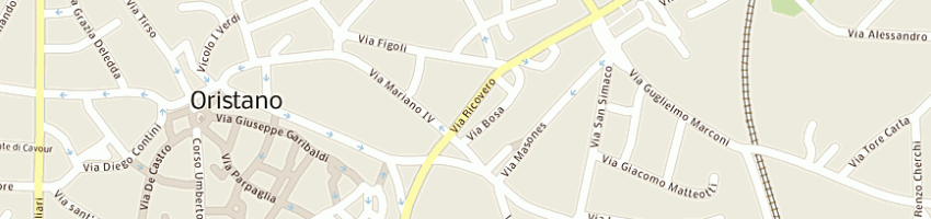 Mappa della impresa faedda giorgio a ORISTANO