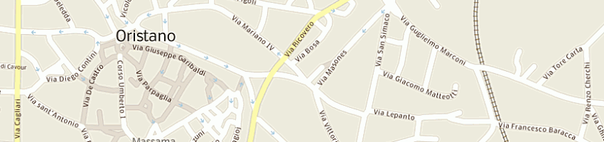 Mappa della impresa nurra iole a ORISTANO