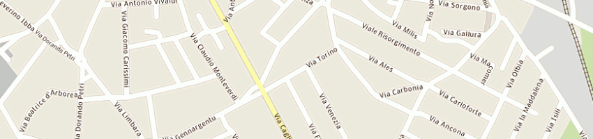 Mappa della impresa crobe paolo a ORISTANO
