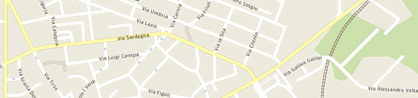 Mappa della impresa officina mereu ggestione perra gianmauro a ORISTANO