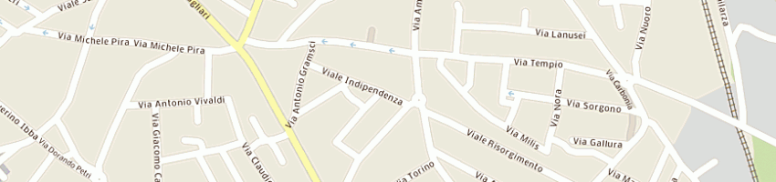 Mappa della impresa carrus roberto a ORISTANO