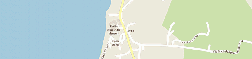 Mappa della impresa circolo di cerro di tomat anita a LAVENO MOMBELLO