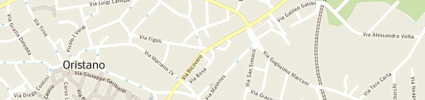 Mappa della impresa piras benigno a ORISTANO