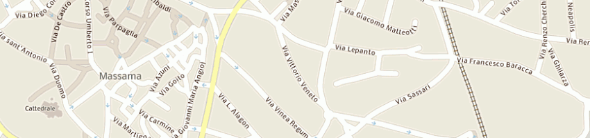 Mappa della impresa tappezzeria artigiana di raggio paolo e pino a ORISTANO