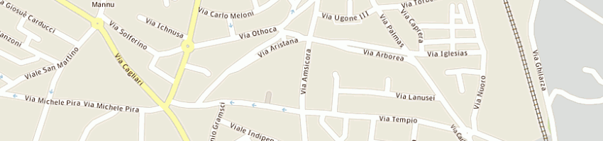 Mappa della impresa bazar elettrico di murgia francesco a ORISTANO