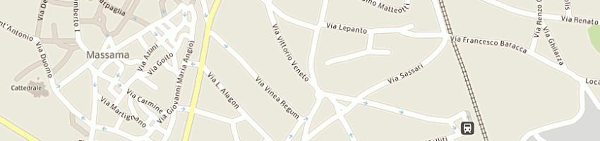 Mappa della impresa pischedda ferramenta (snc) a ORISTANO