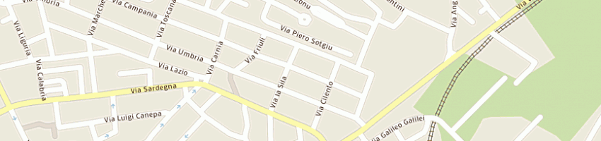 Mappa della impresa sestante srl a ORISTANO