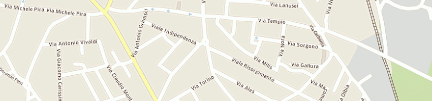 Mappa della impresa pusceddu angelo a ORISTANO