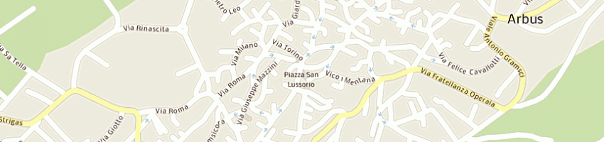 Mappa della impresa lampis maria tiziana a ARBUS