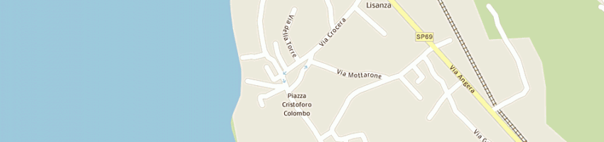 Mappa della impresa asilo parrocchiale lisanza a SESTO CALENDE