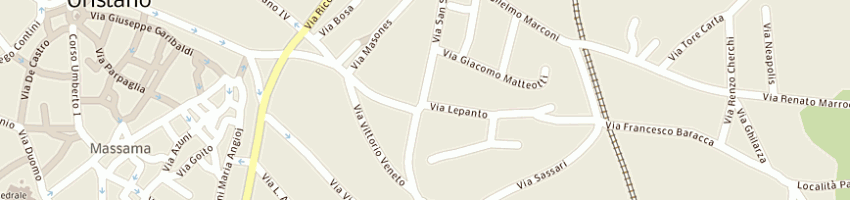 Mappa della impresa teletecnica di narducci fabiano a ORISTANO
