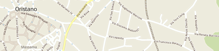 Mappa della impresa felisari marisa a ORISTANO