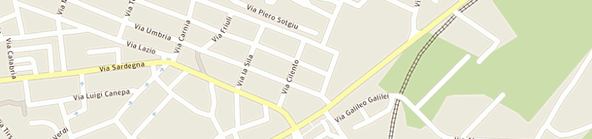 Mappa della impresa planargia patrizio a ORISTANO