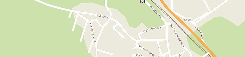 Mappa della impresa gest sas di rossi rag mauro e c a BORGO TICINO