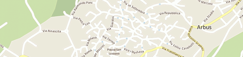 Mappa della impresa assicurazioni sai di usai sandro a ARBUS