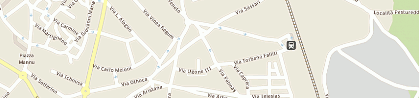 Mappa della impresa oristano inerti srl a ORISTANO