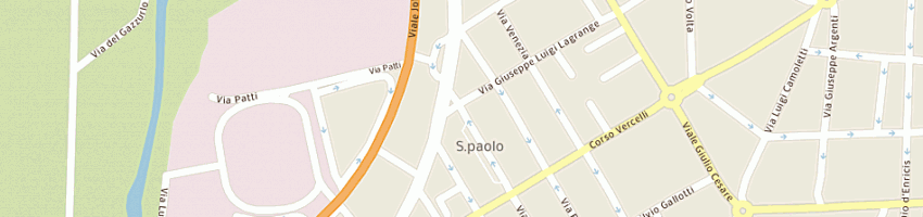 Mappa della impresa novaort (snc) a NOVARA